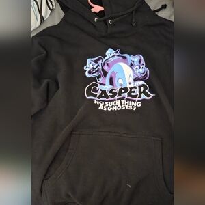 Casper Black Hoodie Sweater